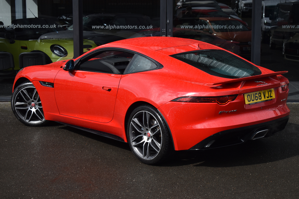 Jaguar F-Type 2.0I Gpf R-dynamic Coupe Euro 6 S OU68VJZ Red #2