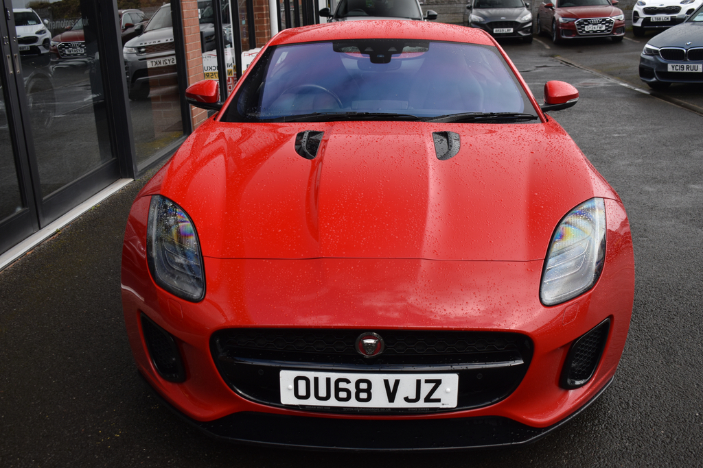 Jaguar F-Type 2.0I Gpf R-dynamic Coupe Euro 6 S OU68VJZ Red #3