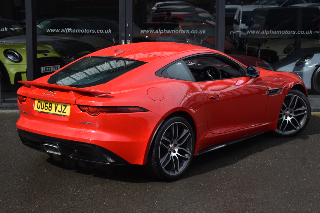 Jaguar F-Type 2.0I Gpf R-dynamic Coupe Euro 6 S OU68VJZ Red #5