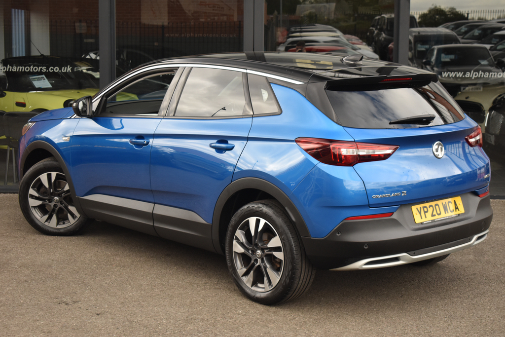 Vauxhall Grandland X 1.2 Turbo Sri Nav Suv Euro 6 S YP20WCA Blue #2