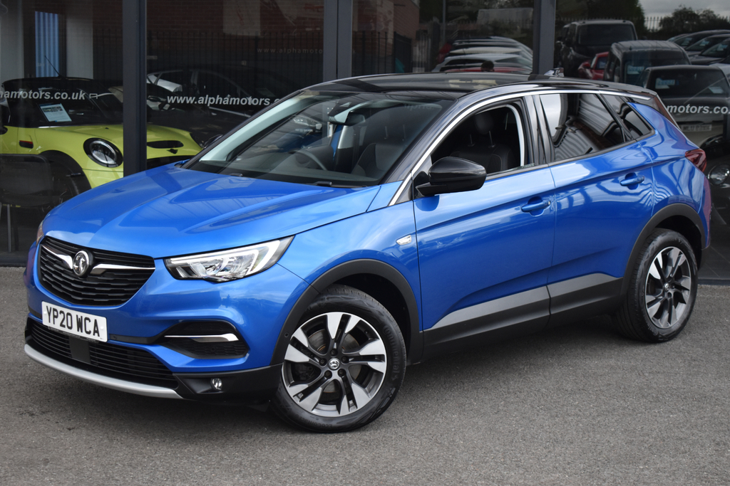 Vauxhall Grandland X 1.2 Turbo Sri Nav Suv Euro 6 S YP20WCA Blue #4