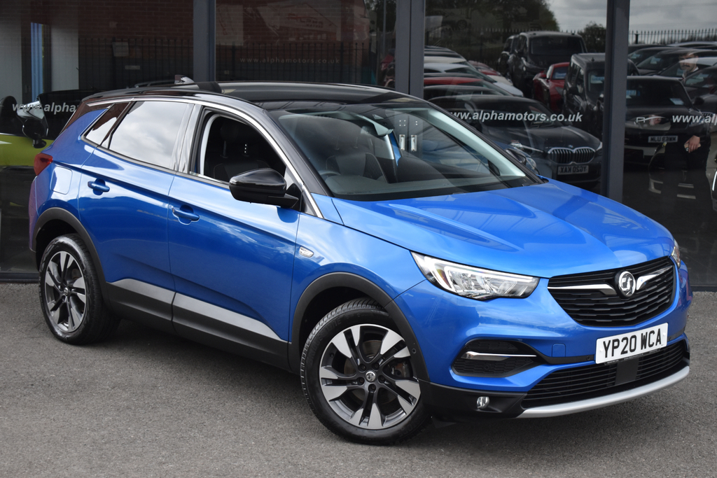 Vauxhall Grandland X 1.2 Turbo Sri Nav Suv Euro 6 S Blue