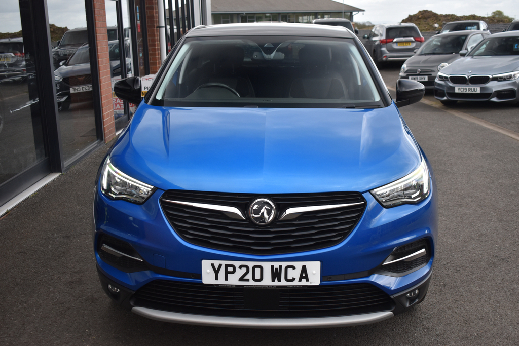 Vauxhall Grandland X 1.2 Turbo Sri Nav Suv Euro 6 S YP20WCA Blue #3