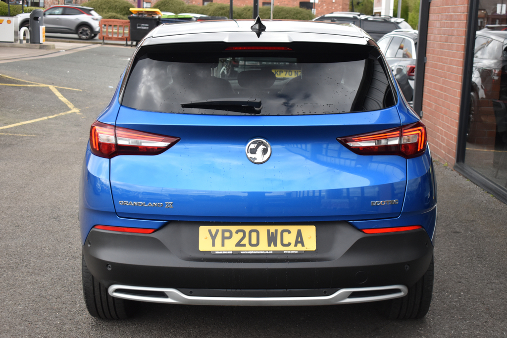 Vauxhall Grandland X 1.2 Turbo Sri Nav Suv Euro 6 S YP20WCA Blue #6