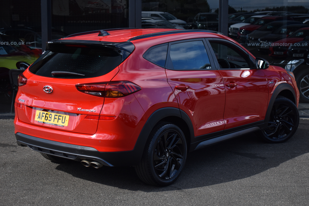 Hyundai Tucson 1.6 T-gdi N Line Suv Euro 6 Ss AF69FFU Red #5