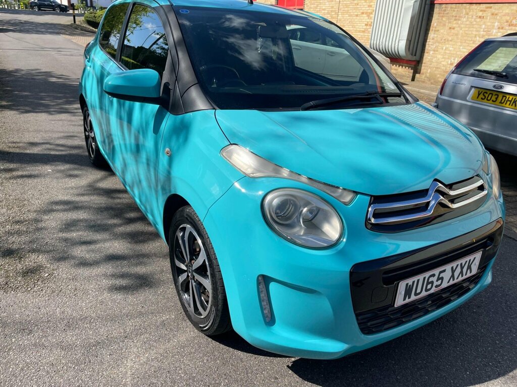 Citroen C1 1.2 Puretech Flair Euro 6 WU65XXK Blue #2
