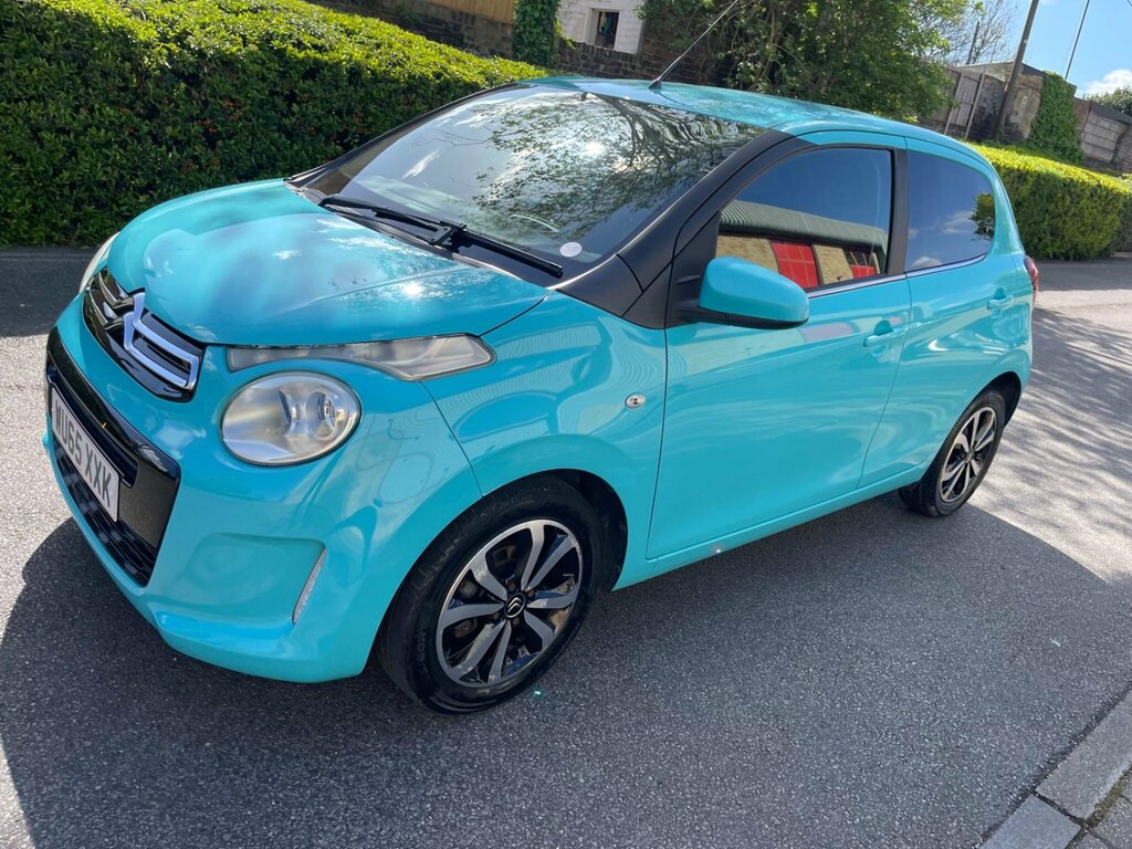 Citroen C1 1.2 Puretech Flair Euro 6 WU65XXK Blue #4