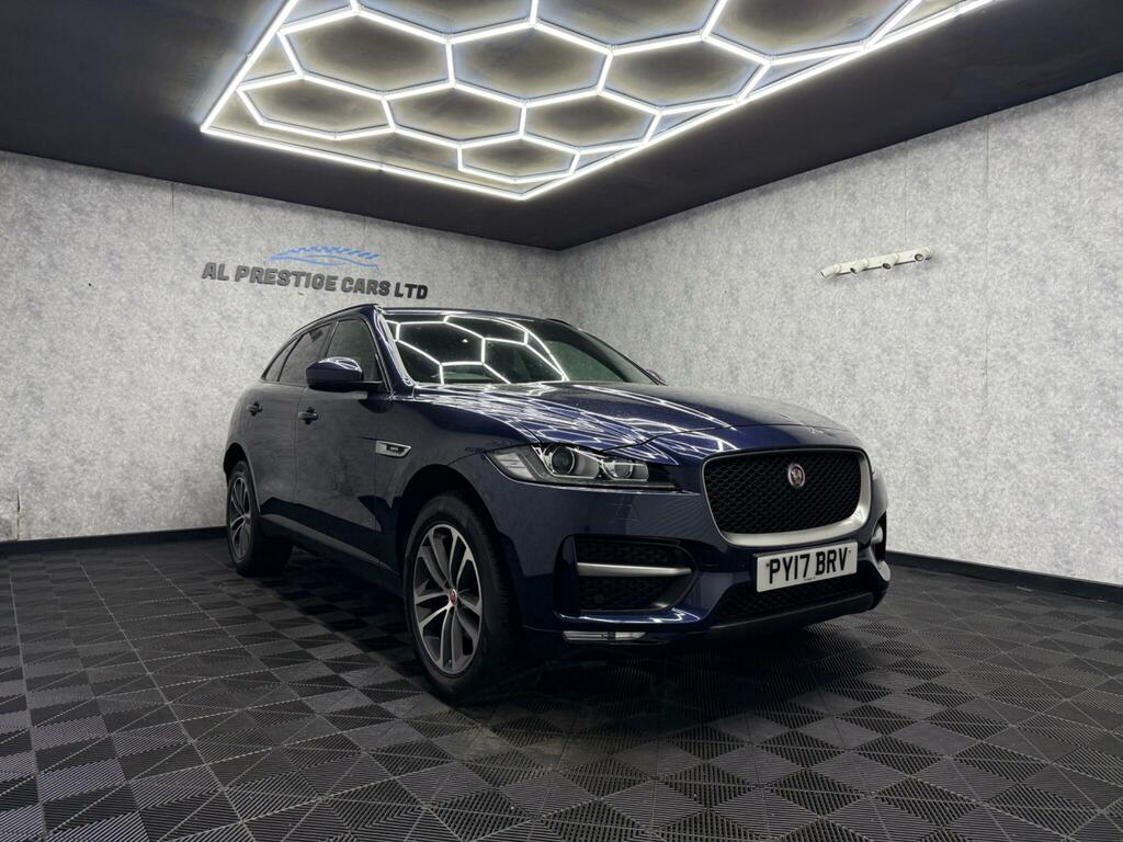 Jaguar F-Pace 2.0 D180 R-sport Awd Euro 6 Ss PY17BRV Blue #5