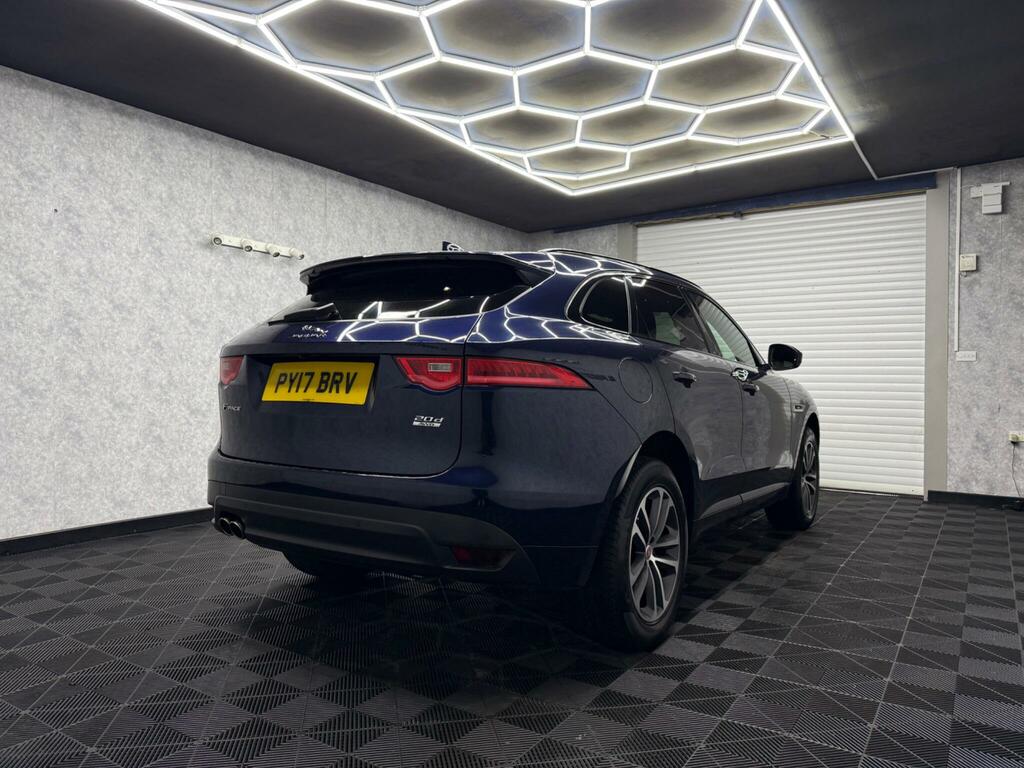 Jaguar F-Pace 2.0 D180 R-sport Awd Euro 6 Ss PY17BRV Blue #4