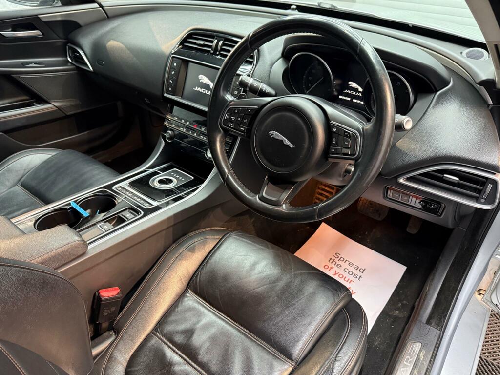 Jaguar XE 2.0D Prestige Euro 6 Ss HV65CEK Silver #2
