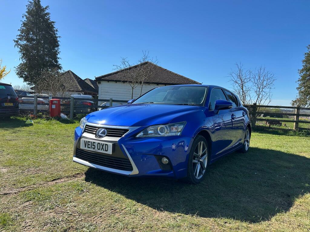 Lexus CT 1.8 200H Advance Plus Cvt Euro 6 Ss Blue