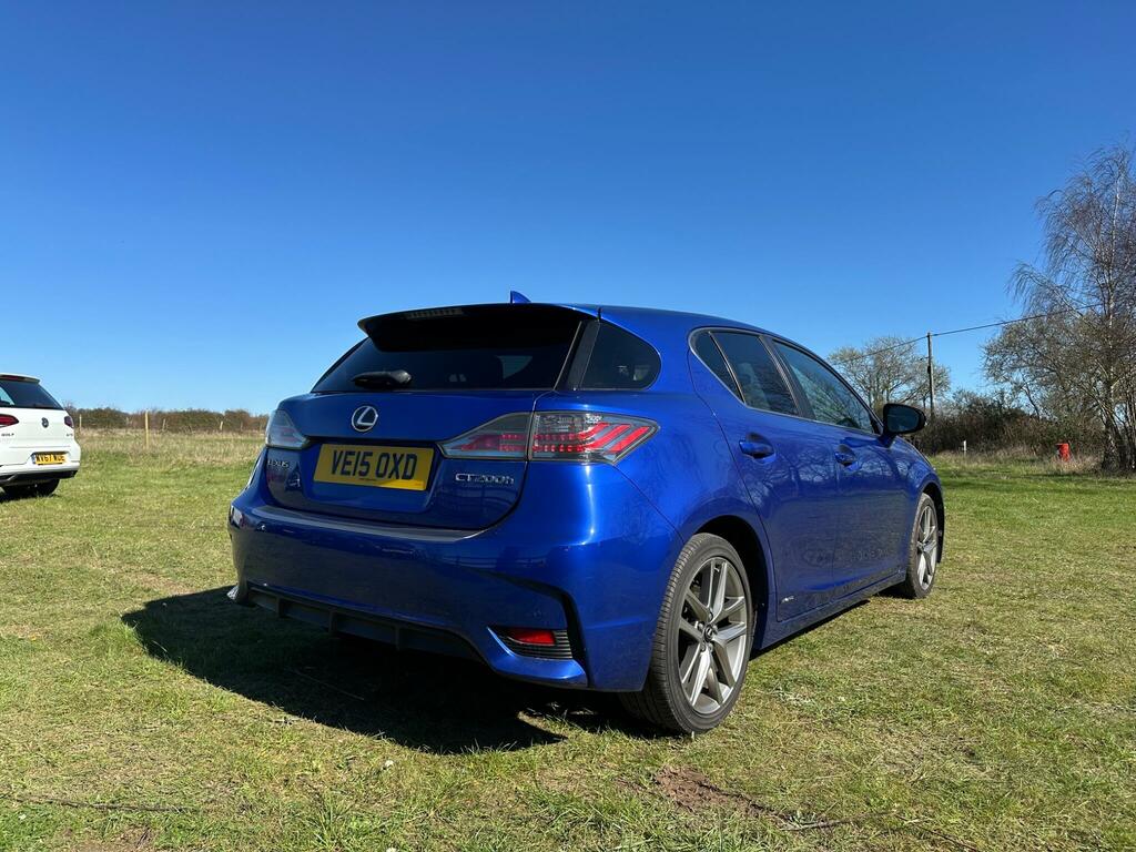 Lexus CT 1.8 200H Advance Plus Cvt Euro 6 Ss VE15OXD Blue #4