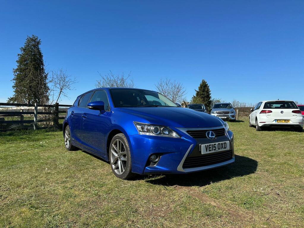 Lexus CT 1.8 200H Advance Plus Cvt Euro 6 Ss VE15OXD Blue #5