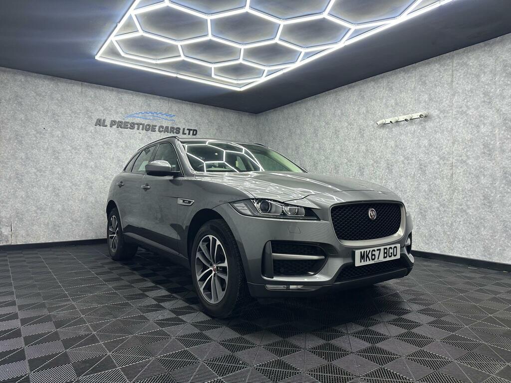 Jaguar F-Pace 2.0 D180 R-sport Euro 6 Ss MK67BGO Grey #5