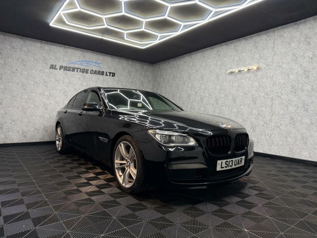 BMW 7 Series 3.0 730D M Sport Euro 5 Ss LS13UAR Black #5