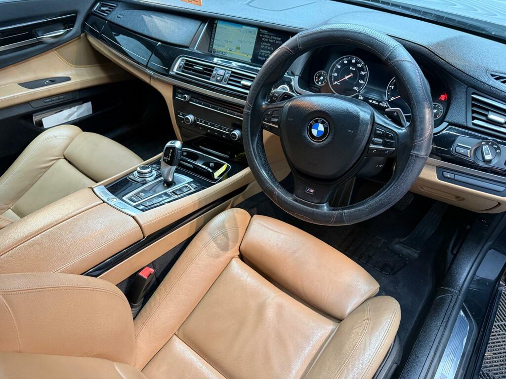 BMW 7 Series 3.0 730D M Sport Euro 5 Ss LS13UAR Black #2