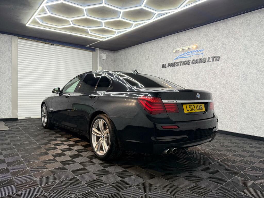 BMW 7 Series 3.0 730D M Sport Euro 5 Ss LS13UAR Black #6