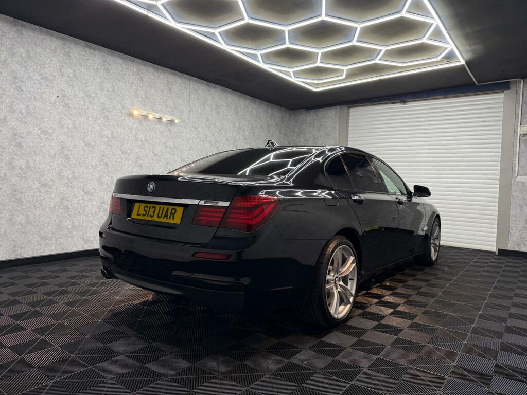 BMW 7 Series 3.0 730D M Sport Euro 5 Ss LS13UAR Black #4