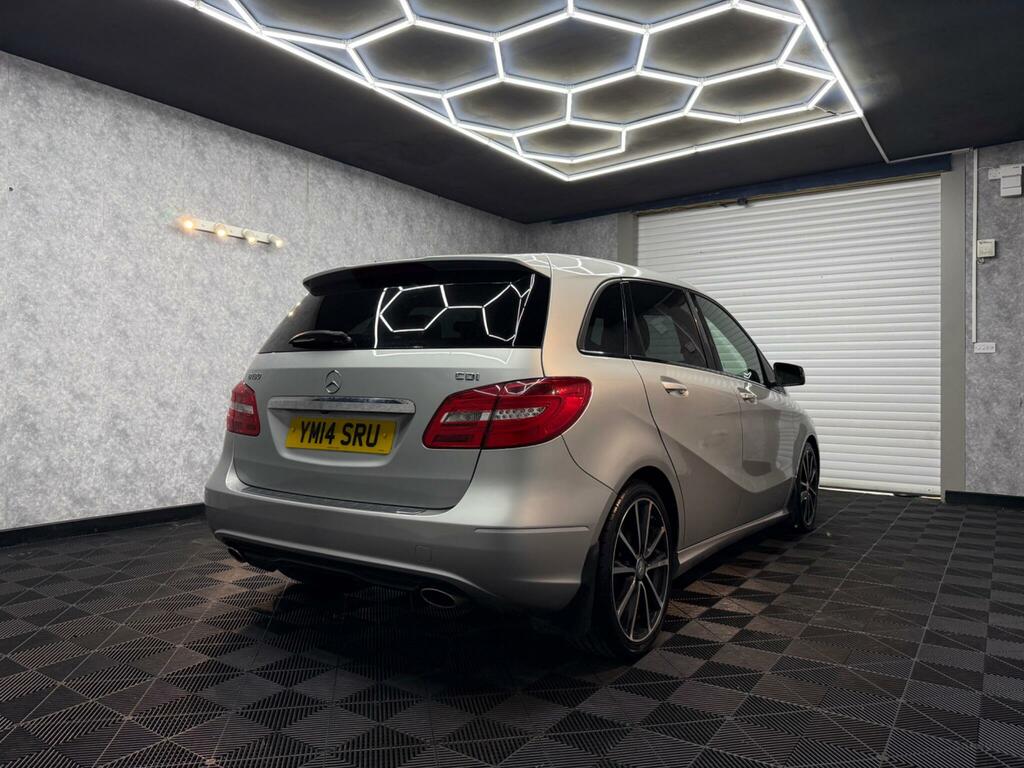 Mercedes-Benz B Class 1.5 B180 Cdi Sport 7G-dct Euro 5 Ss YM14SRU Silver #4
