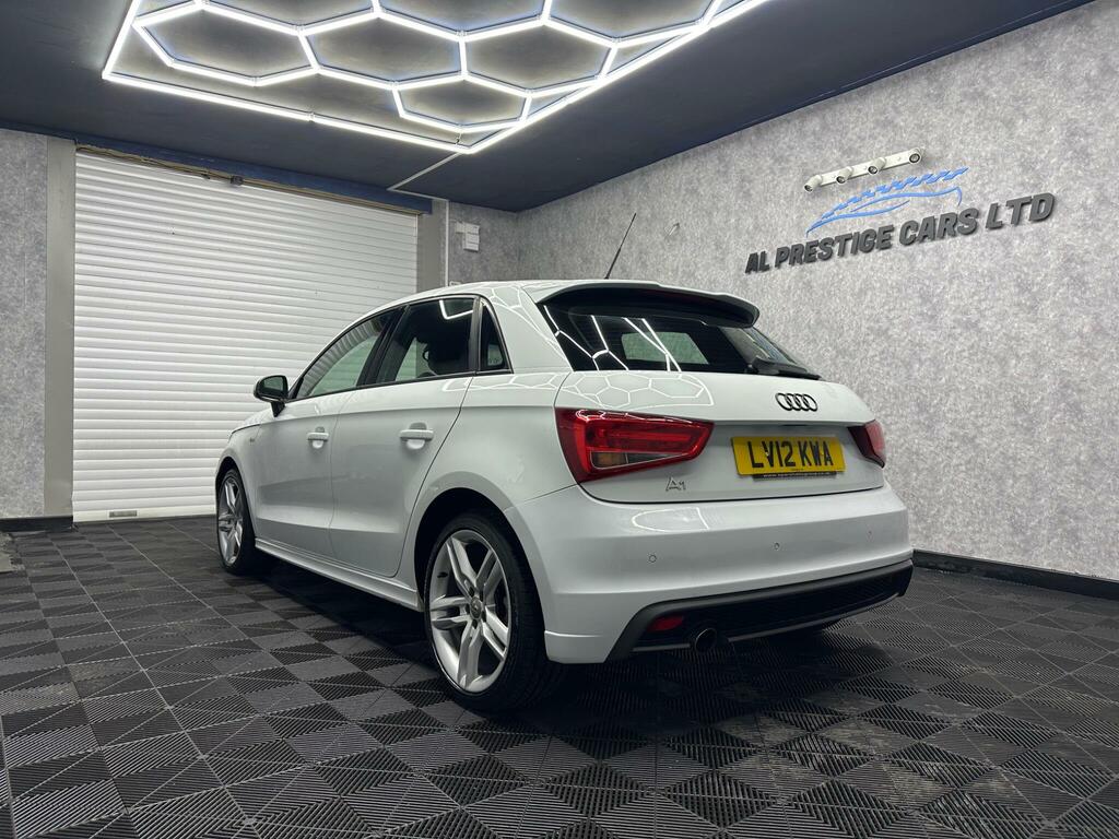 Audi A1 1.6 Tdi S Line Sportback Euro 5 Ss LV12KWA White #6