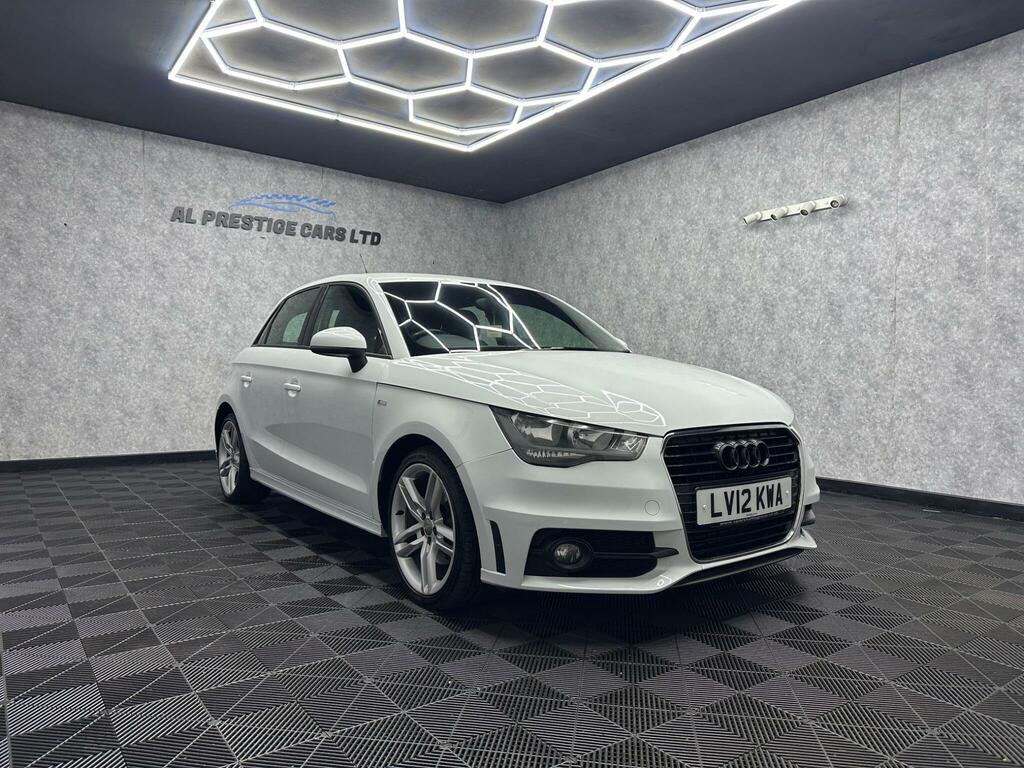 Audi A1 1.6 Tdi S Line Sportback Euro 5 Ss LV12KWA White #4