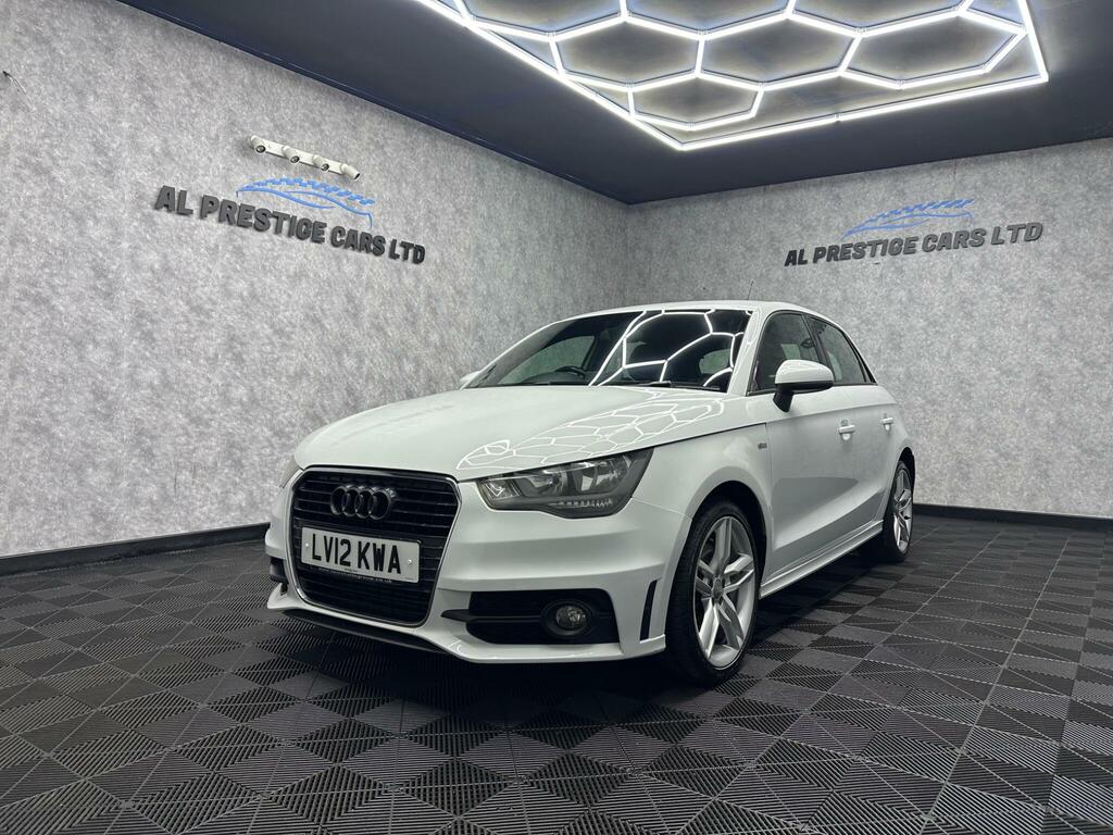 Audi A1 1.6 Tdi S Line Sportback Euro 5 Ss LV12KWA White