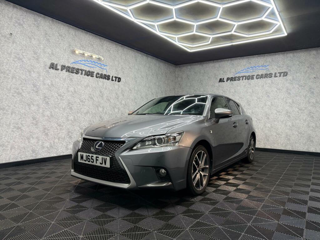 Lexus CT 1.8 200H F Sport Cvt Euro 6 Ss Grey