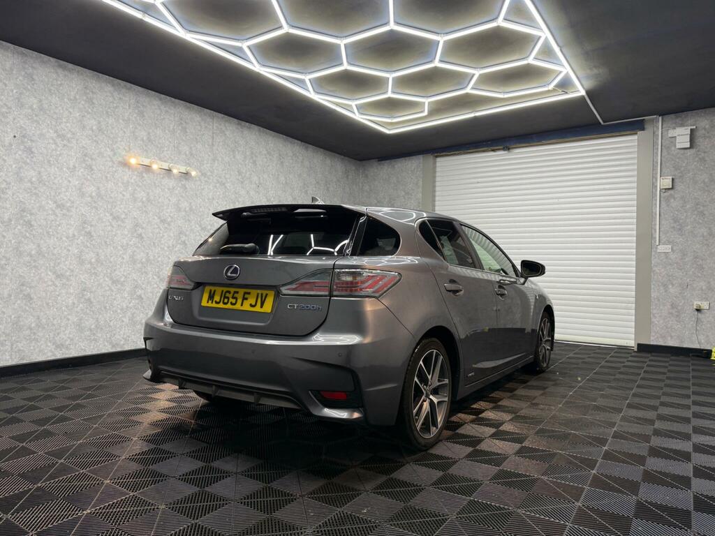 Lexus CT 1.8 200H F Sport Cvt Euro 6 Ss MJ65FJV Grey #4