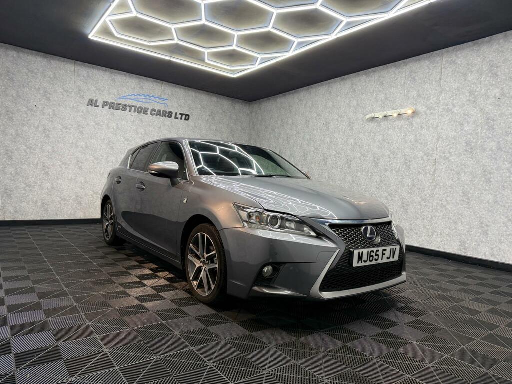 Lexus CT 1.8 200H F Sport Cvt Euro 6 Ss MJ65FJV Grey #5