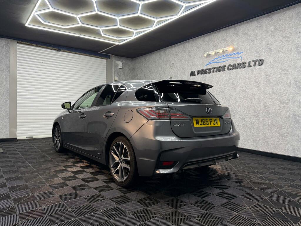Lexus CT 1.8 200H F Sport Cvt Euro 6 Ss MJ65FJV Grey #6