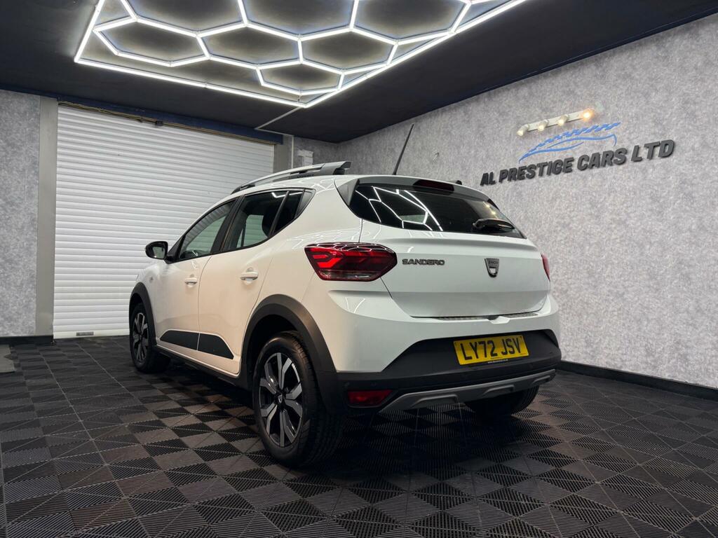 Dacia Sandero Stepway 1.0 Tce Prestige Euro 6 Ss LY72JSV White #6