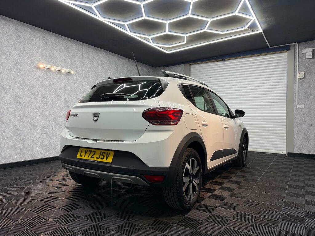 Dacia Sandero Stepway 1.0 Tce Prestige Euro 6 Ss LY72JSV White #4