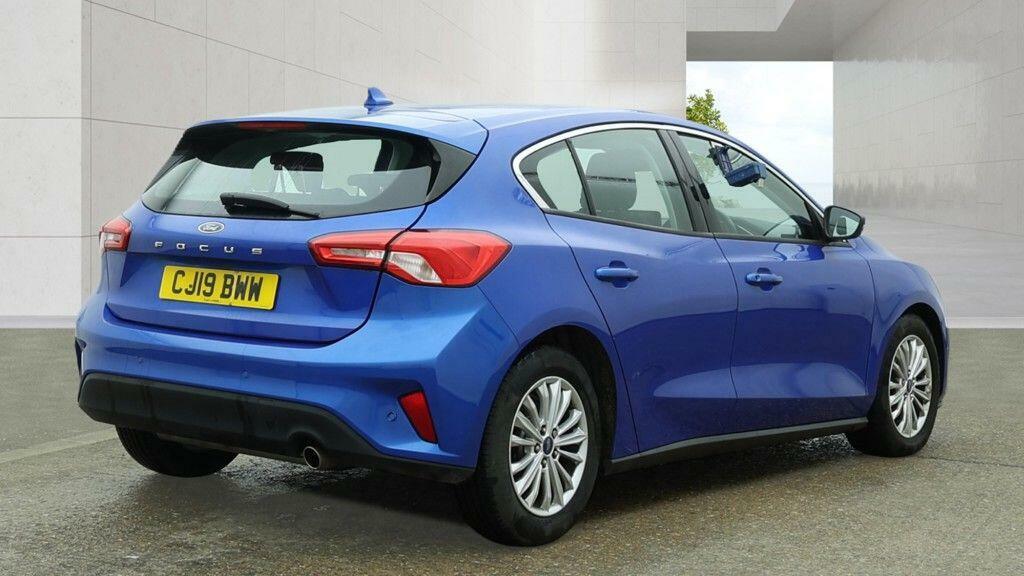 Ford Focus 1.0T Ecoboost Titanium Euro 6 Ss CJ19BWW Blue #6