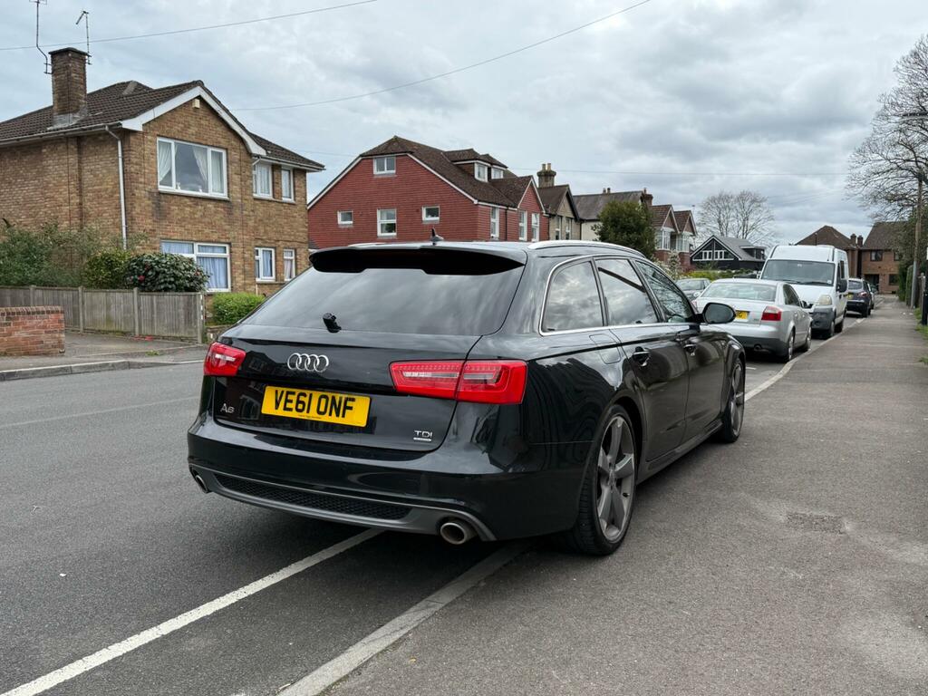 Audi A6 Avant 3.0 Tdi V6 S Line S Tronic Quattro Euro 5 Ss Black #4