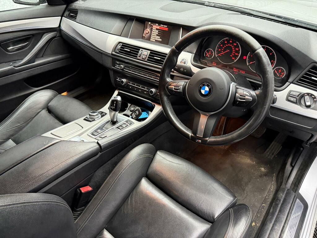BMW 5 Series 2.0 520D M Sport Touring Euro 6 Ss Silver #2
