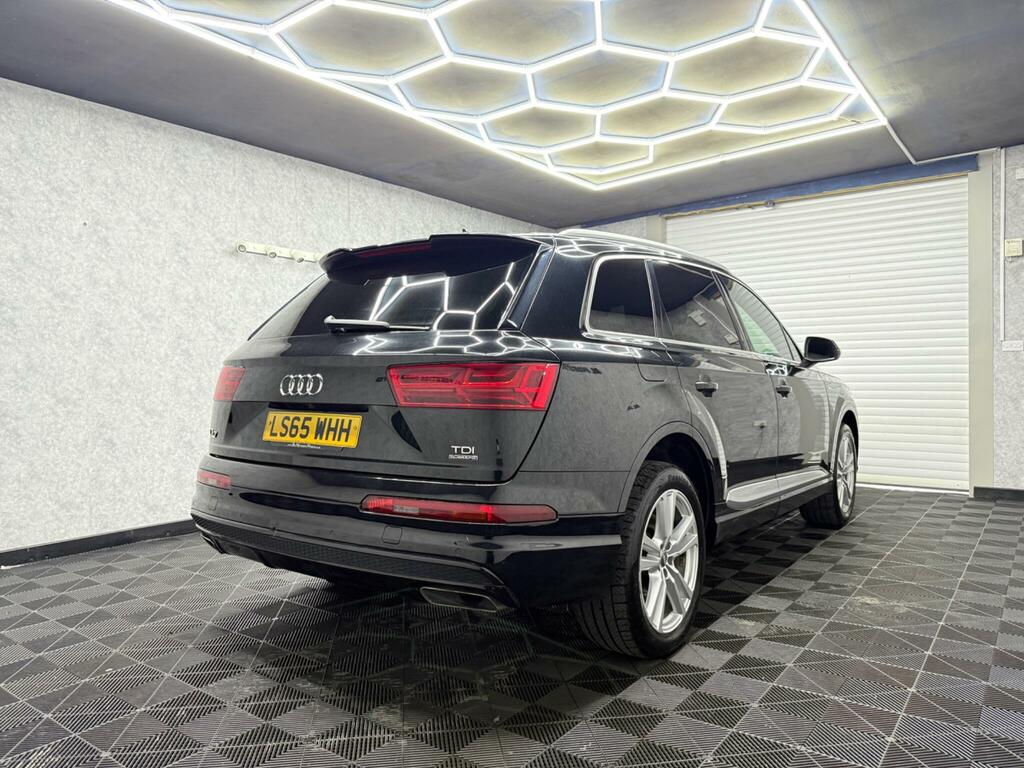 Audi Q7 3.0 Tdi V6 S Line Tiptronic Quattro Euro 6 Ss 5 LS65WHH Black #4
