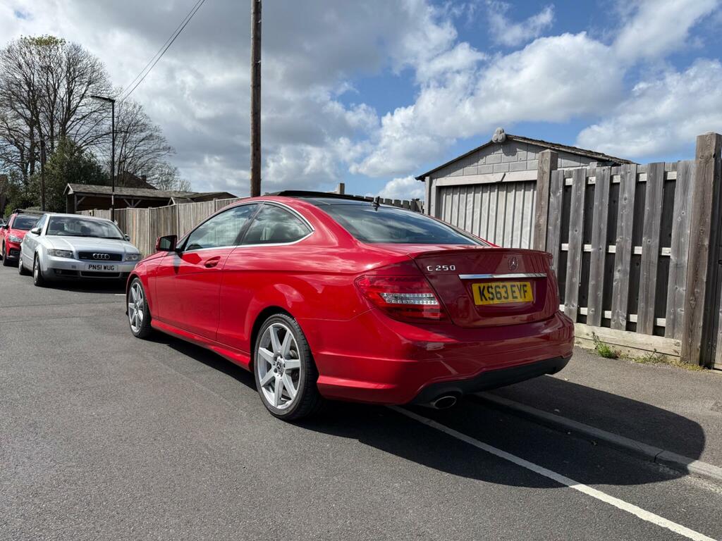 Mercedes-Benz C Class 2.1 C250 Cdi Amg Sport Edition G-tronic Euro 5 S KS63EYF Red #4