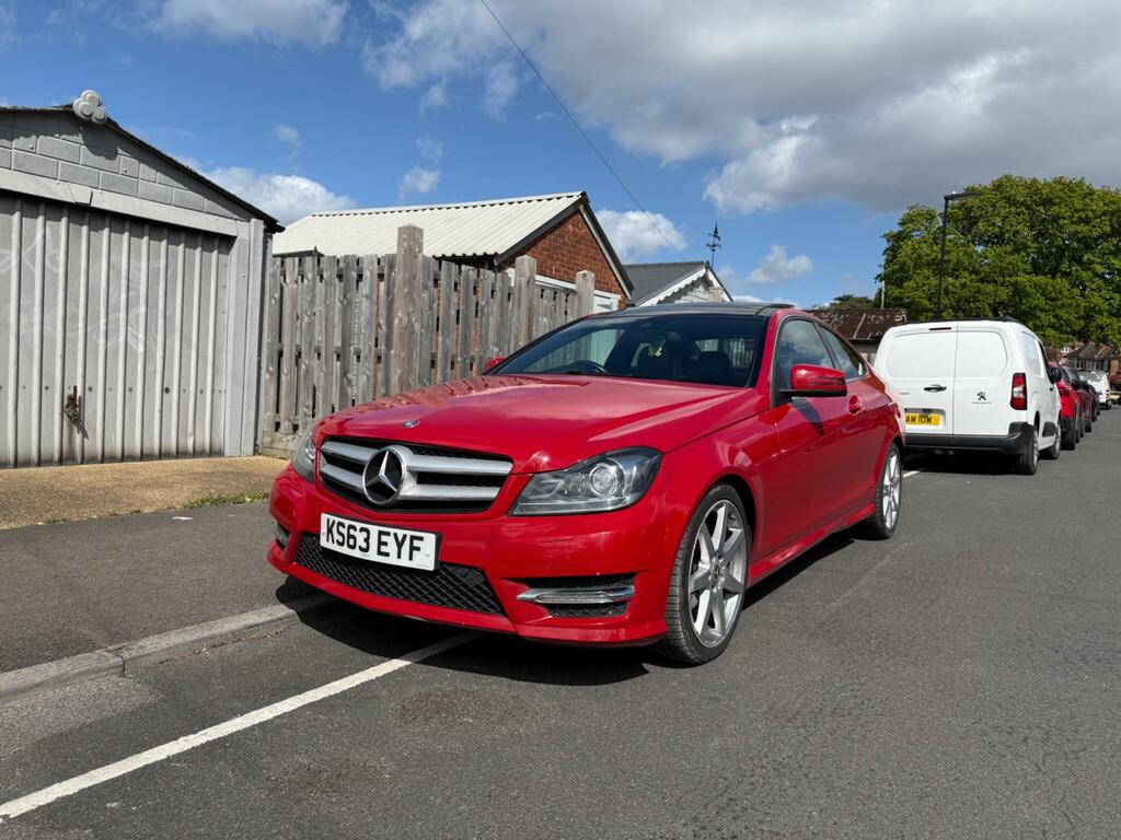 Mercedes-Benz C Class 2.1 C250 Cdi Amg Sport Edition G-tronic Euro 5 S Red