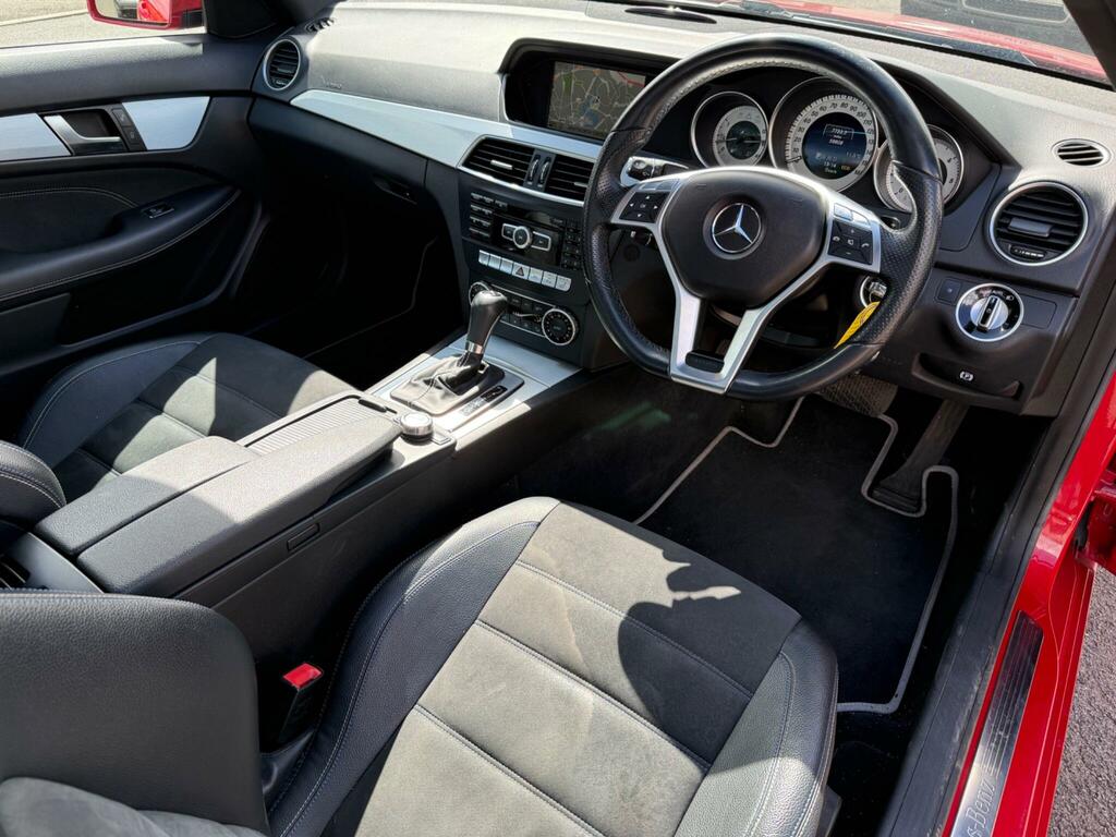 Mercedes-Benz C Class 2.1 C250 Cdi Amg Sport Edition G-tronic Euro 5 S KS63EYF Red #2