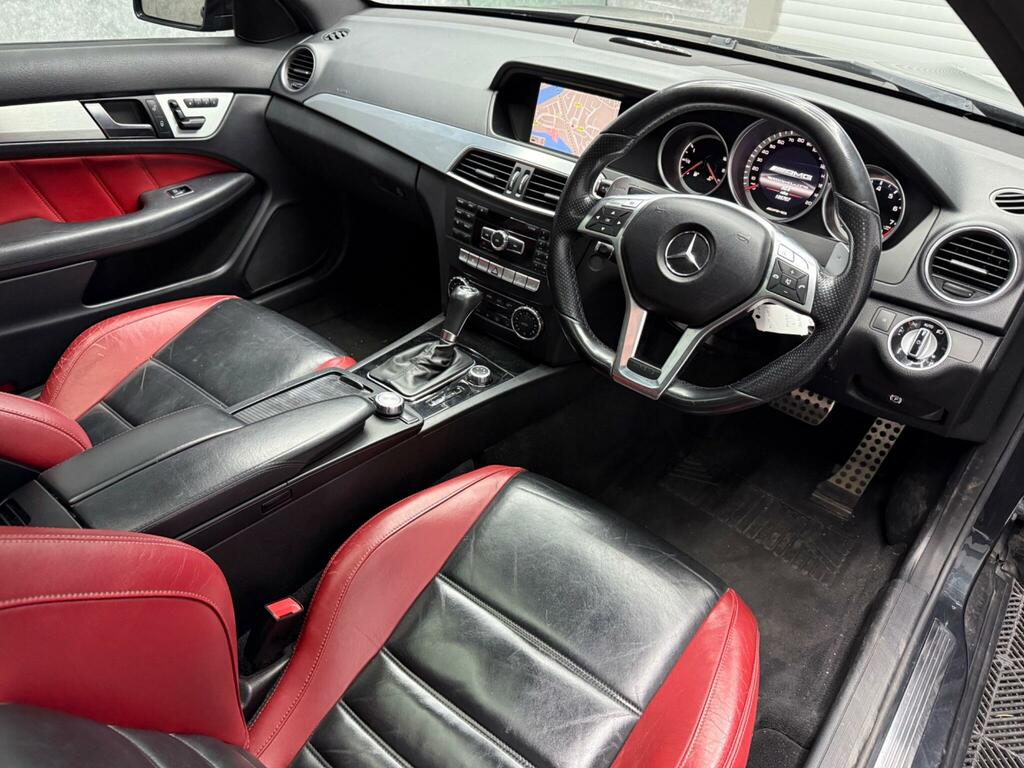Mercedes-Benz C Class 6.3 C63 V8 Amg Edition 125 Spds Mct Euro 5  Black #2