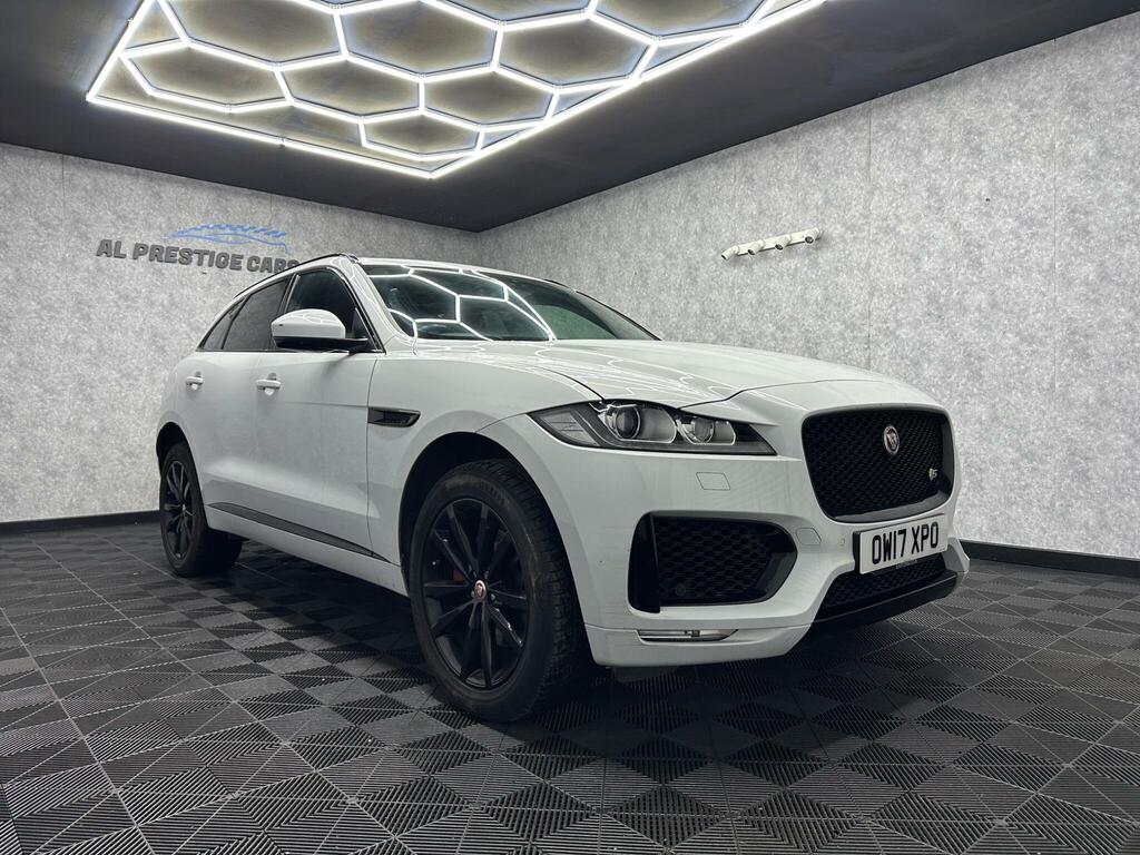 Jaguar F-Pace 3.0 D300 V6 S Awd Euro 6 Ss OW17XPO White #4