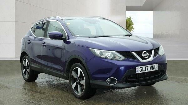 Nissan Qashqai 1.2 Dig-t N-connecta Xtron Euro 6 Ss GL17WNU Blue #5