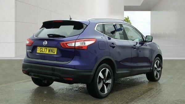 Nissan Qashqai 1.2 Dig-t N-connecta Xtron Euro 6 Ss GL17WNU Blue #4
