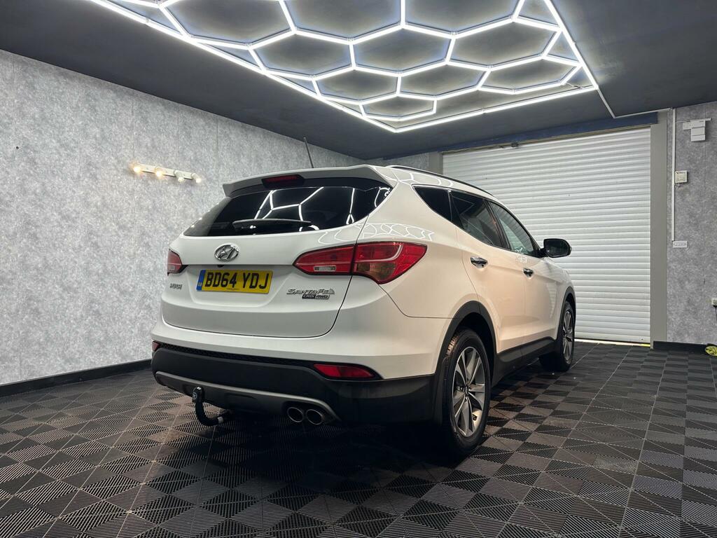 Hyundai Santa Fe 2.2 Crdi Premium 4Wd Euro 5 5 Seat BD64YDJ White #4