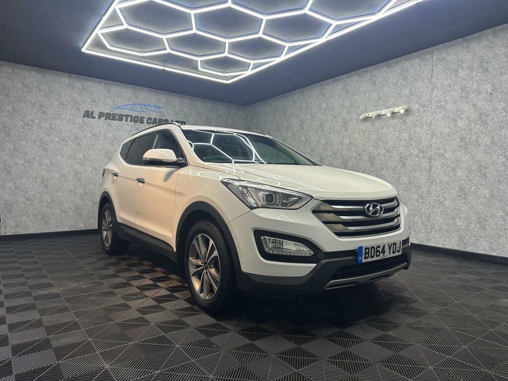 Hyundai Santa Fe 2.2 Crdi Premium 4Wd Euro 5 5 Seat BD64YDJ White #5