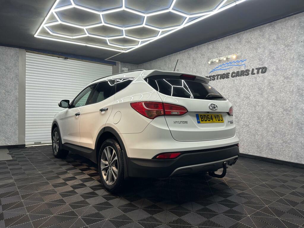 Hyundai Santa Fe 2.2 Crdi Premium 4Wd Euro 5 5 Seat BD64YDJ White #6