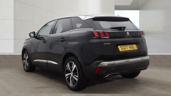 Peugeot 3008 1.6 Bluehdi Gt Line Eat Euro 6 Ss SG17HGL Black #6