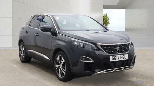 Peugeot 3008 1.6 Bluehdi Gt Line Eat Euro 6 Ss SG17HGL Black #5