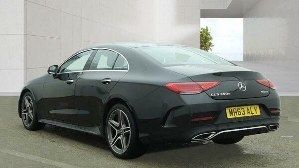 Mercedes-Benz CLS 2.9 Cls350d Amg Line Premium Plus Coupe G-tronic MH63ALY Black #6