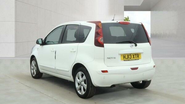 Nissan Note 1.6 16V N-tec Euro 5 HJ13XTR White #6